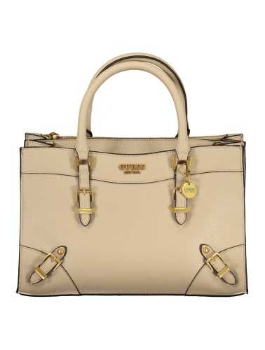 GUESS JEANS BEIGE WOMEN'S BAG