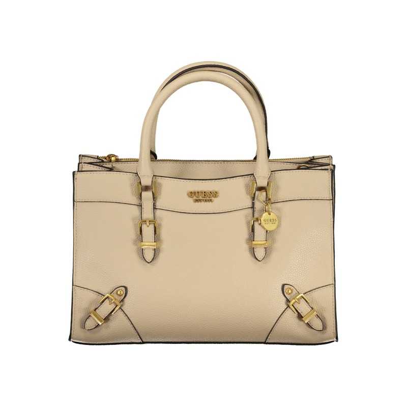 GUESS JEANS BEIGE WOMEN'S BAG