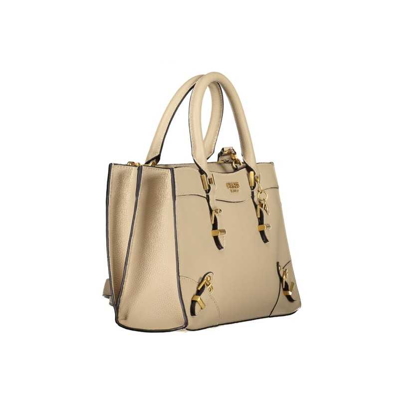 GUESS JEANS BEIGE WOMEN'S BAG