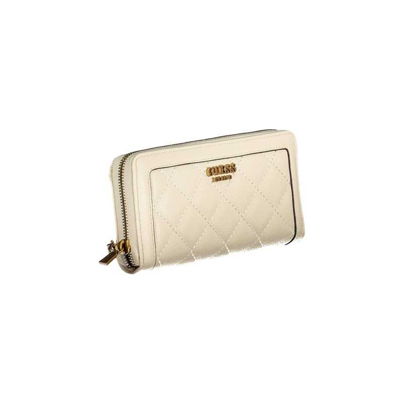 GUESS JEANS WOMEN'S WALLET BEIGE