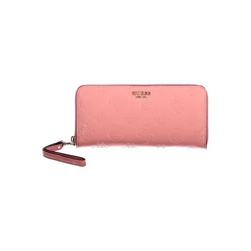 GUESS JEANS PINK WOMEN'S WALLET