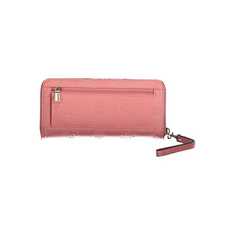 GUESS JEANS PINK WOMEN'S WALLET