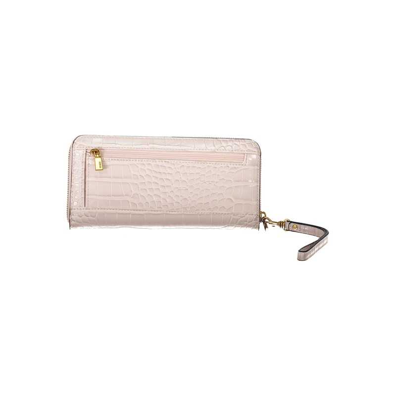 GUESS JEANS PINK WOMEN'S WALLET