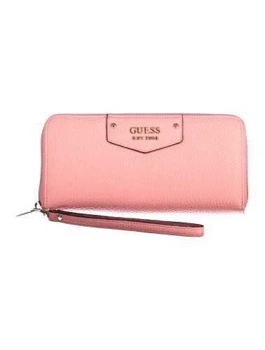 GUESS JEANS PINK WOMEN'S WALLET