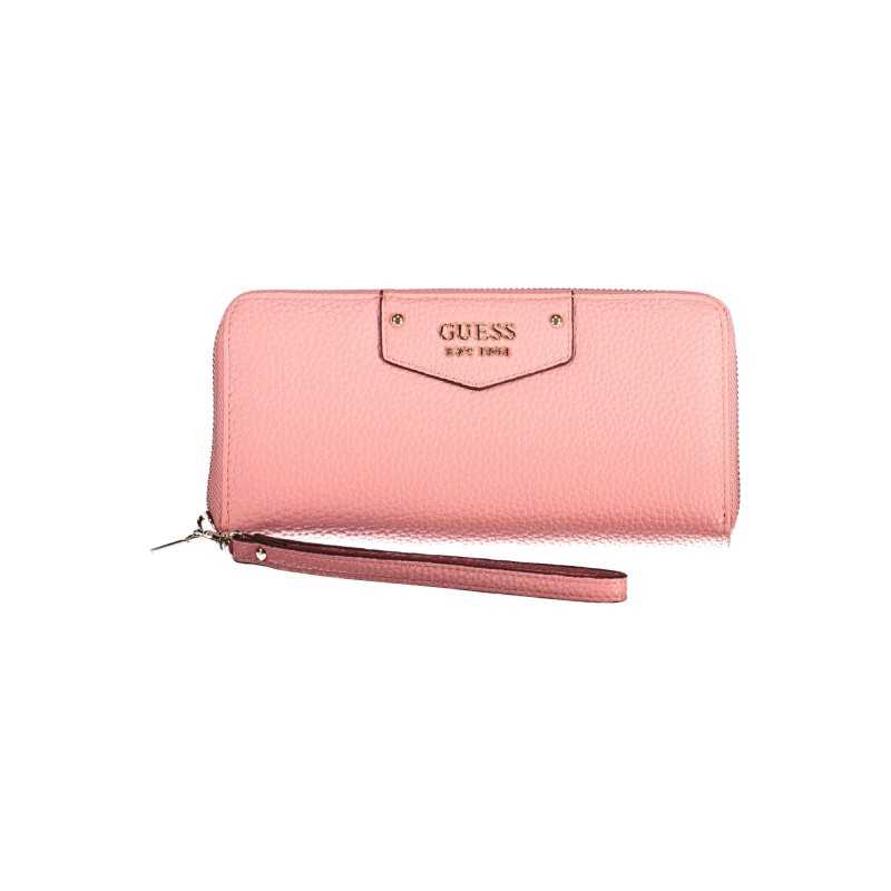 GUESS JEANS PINK WOMEN'S WALLET