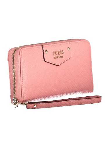 GUESS JEANS PINK WOMEN'S WALLET