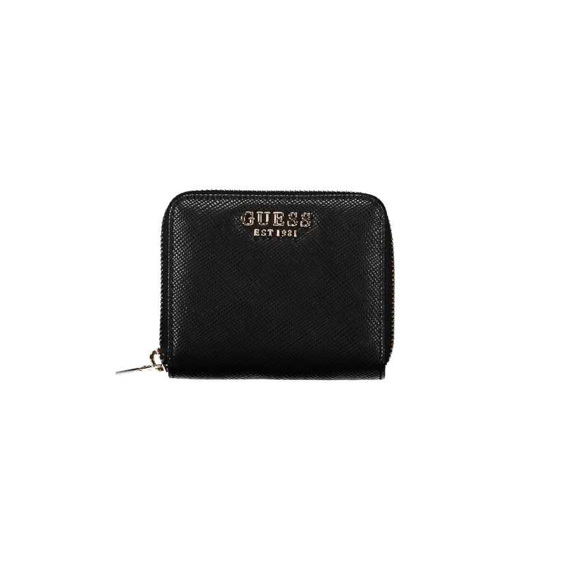 GUESS JEANS WOMEN'S WALLET BLACK