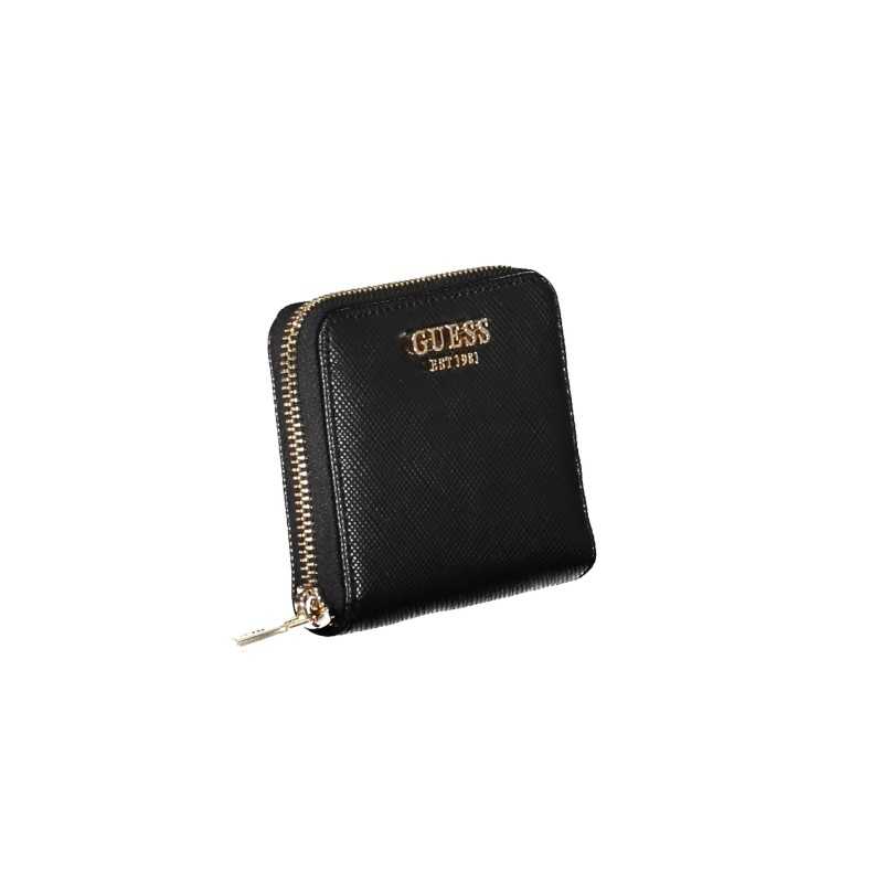 GUESS JEANS WOMEN'S WALLET BLACK