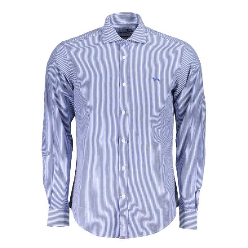 HARMONT & BLAINE BLUE MAN LONG SLEEVED SHIRT