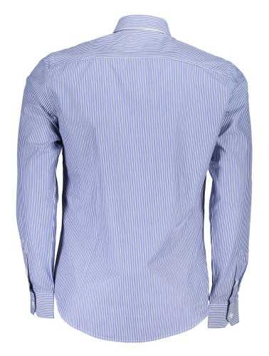 HARMONT & BLAINE BLUE MAN LONG SLEEVED SHIRT