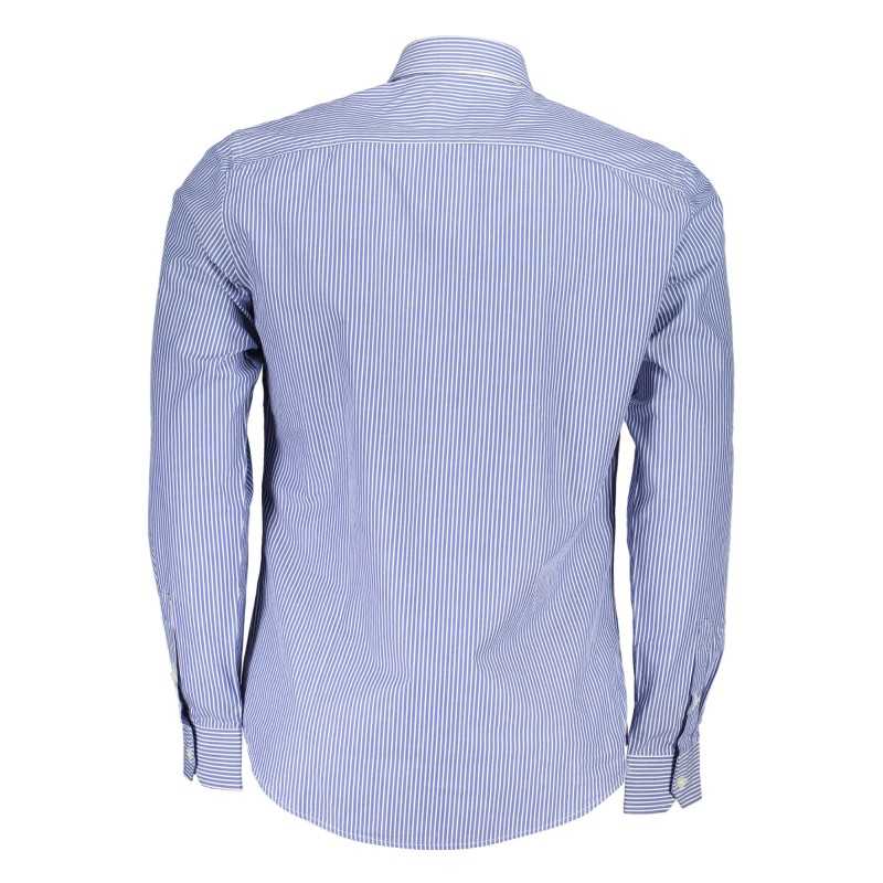 HARMONT & BLAINE BLUE MAN LONG SLEEVED SHIRT