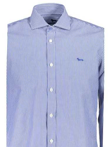 HARMONT & BLAINE BLUE MAN LONG SLEEVED SHIRT