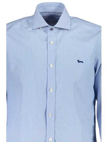 HARMONT & BLAINE CAMICIA MANICHE LUNGHE UOMO AZZURRO