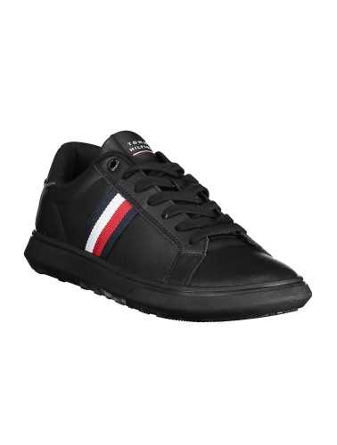 TOMMY HILFIGER BLACK MAN SPORT SHOES