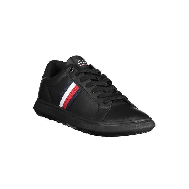 TOMMY HILFIGER BLACK MAN SPORT SHOES