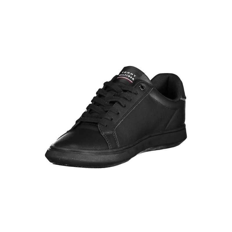 TOMMY HILFIGER BLACK MAN SPORT SHOES