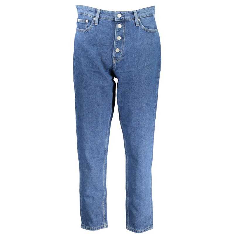 CALVIN KLEIN WOMEN'S DENIM JEANS BLUE