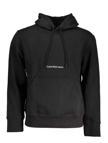 CALVIN KLEIN SWEATSHIRT WITHOUT ZIP BLACK MAN