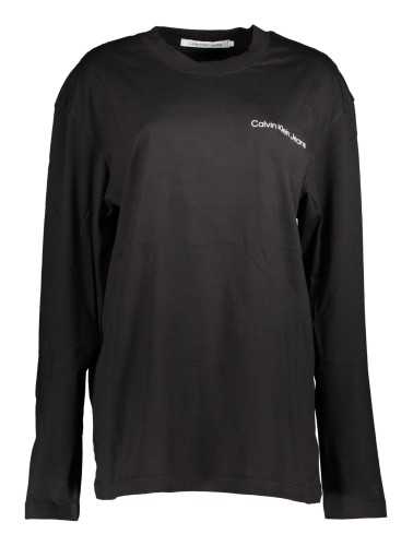 CALVIN KLEIN BLACK MAN LONG SLEEVE T-SHIRT