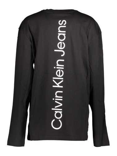 CALVIN KLEIN BLACK MAN LONG SLEEVE T-SHIRT