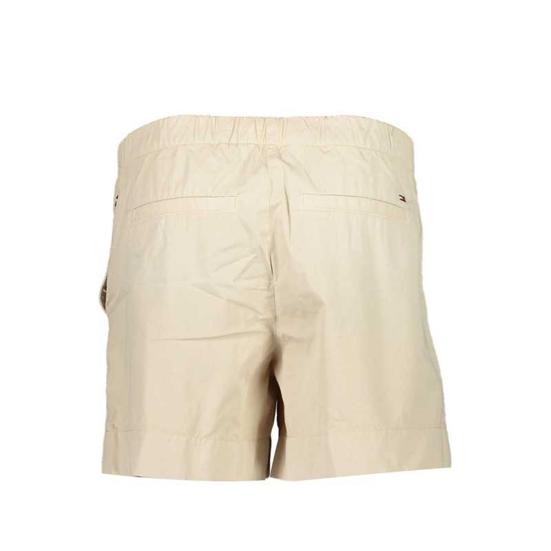 TOMMY HILFIGER BEIGE WOMEN'S SHORT PANTS