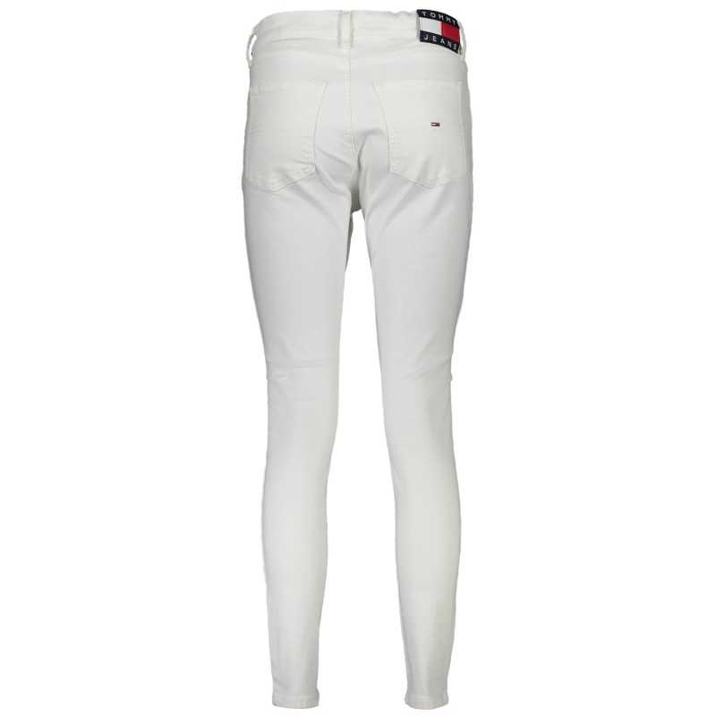 TOMMY HILFIGER JEANS DENIM DONNA BIANCO