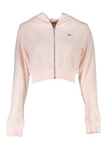 TOMMY HILFIGER FELPA CON ZIP DONNA ROSA