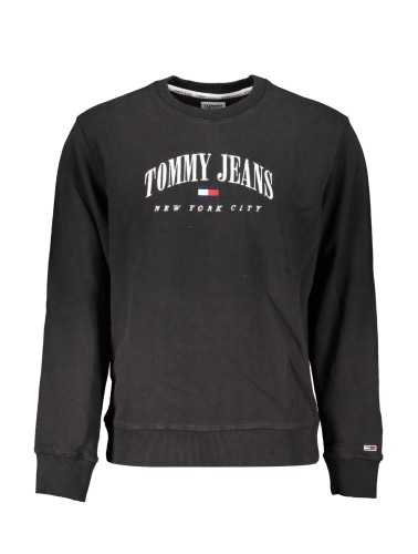 TOMMY HILFIGER FELPA SENZA ZIP DONNA NERO