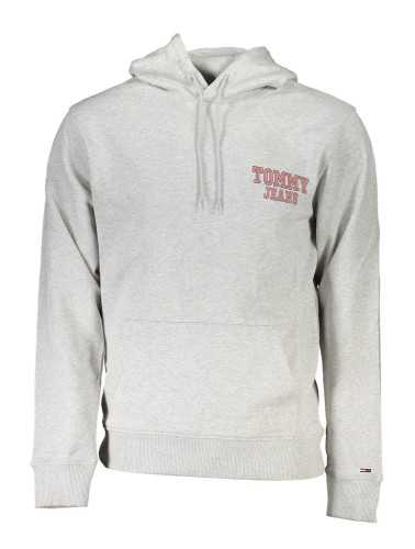 TOMMY HILFIGER MAN GRAY SWEATSHIRT WITHOUT ZIP