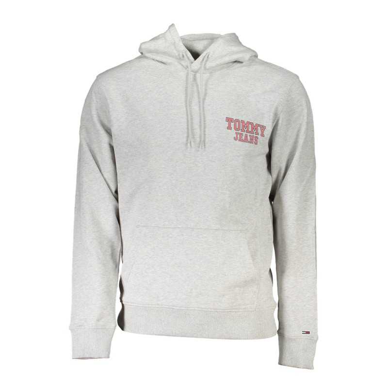 TOMMY HILFIGER MAN GRAY SWEATSHIRT WITHOUT ZIP