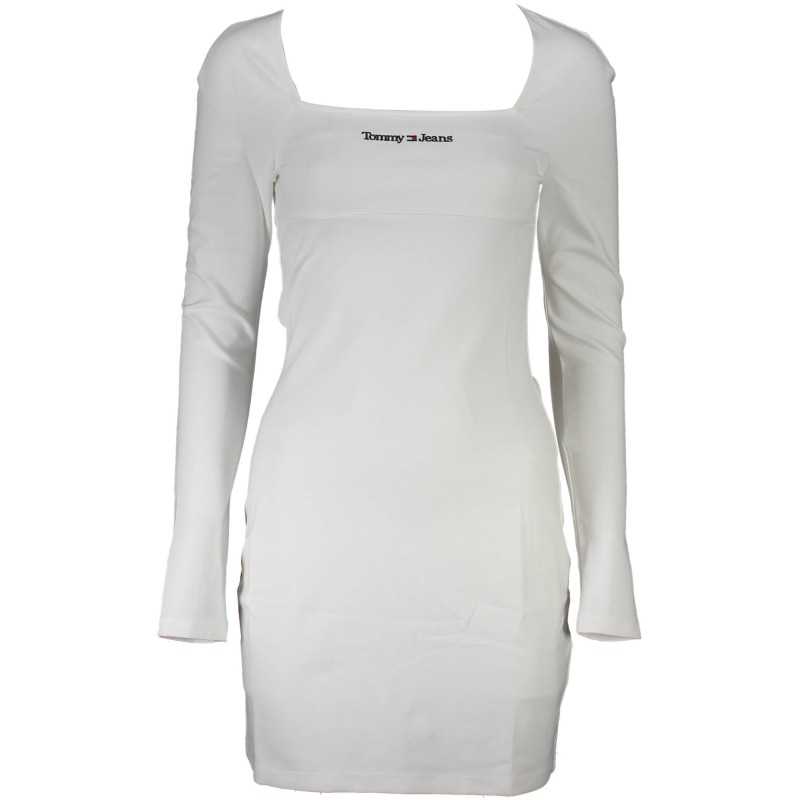 TOMMY HILFIGER WOMEN'S SHORT DRESS WHITE