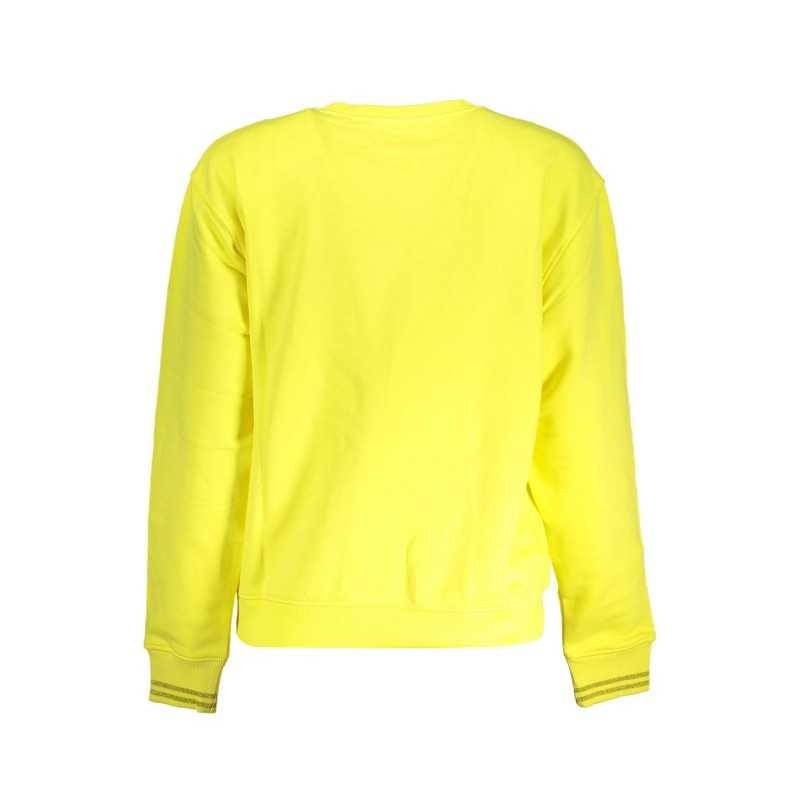 DESIGUAL FELPA SENZA ZIP DONNA GIALLO