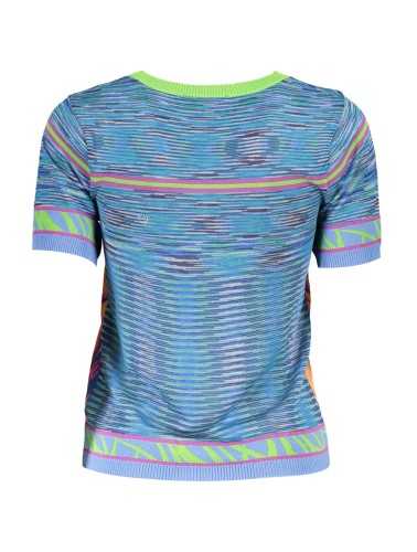 DESIGUAL MAGLIA DONNA AZZURRO