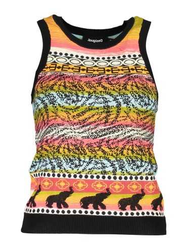 DESIGUAL WOMEN'S TANK TOP BLACK