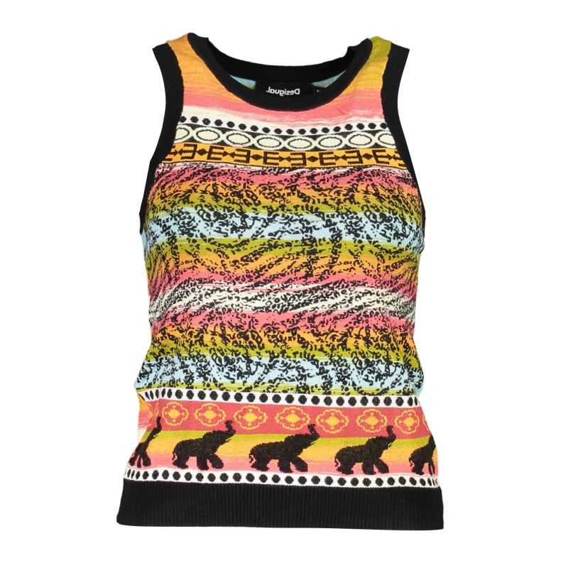 DESIGUAL WOMEN'S TANK TOP BLACK