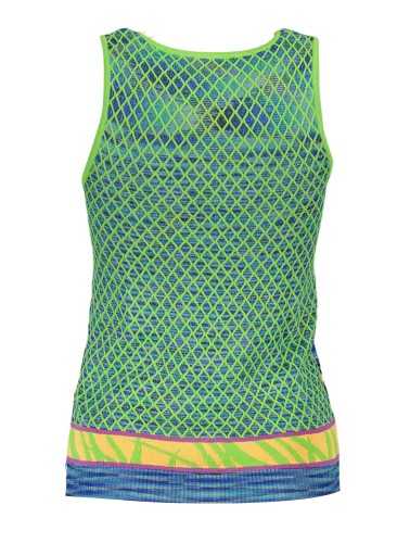 DESIGUAL WOMEN'S GREEN TANK TOP