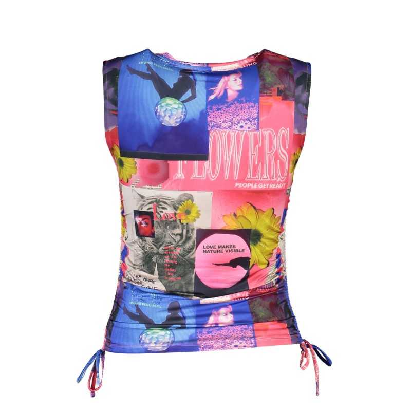 DESIGUAL CANOTTA DONNA BLU