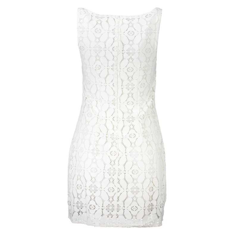 DESIGUAL WOMEN'S SHORT DRESS WHITE