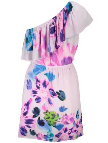 DESIGUAL PINK WOMAN SHORT DRESS