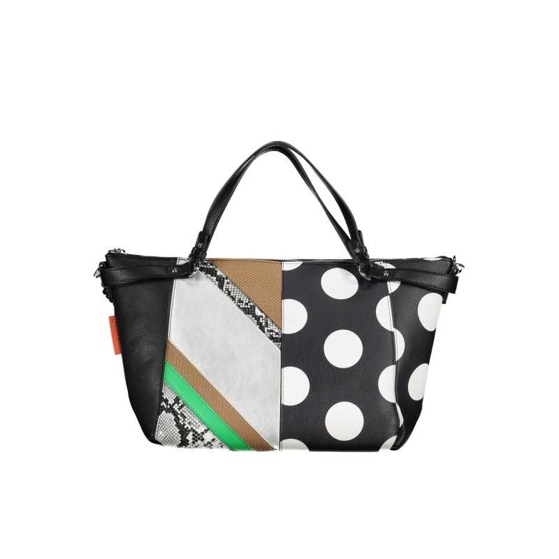 DESIGUAL BORSA DONNA NERO