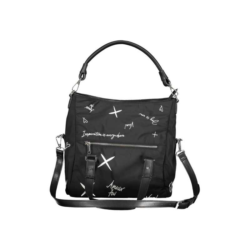 DESIGUAL BORSA DONNA NERO