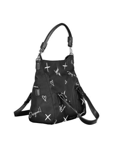 DESIGUAL BORSA DONNA NERO