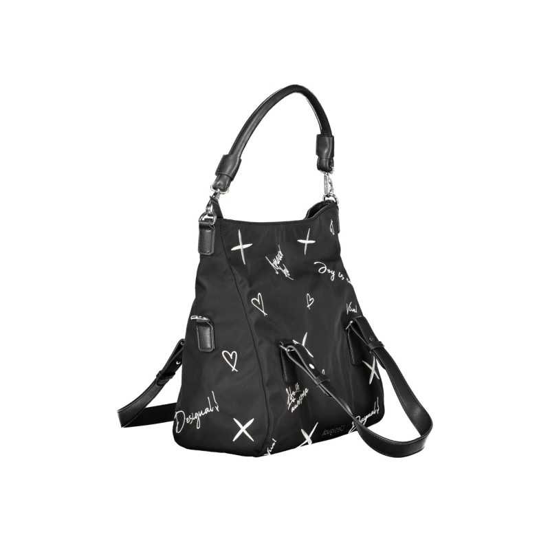 DESIGUAL BORSA DONNA NERO