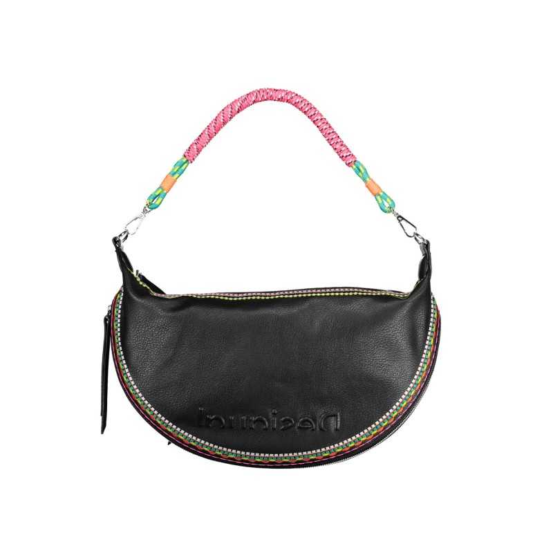 DESIGUAL BORSA DONNA NERO