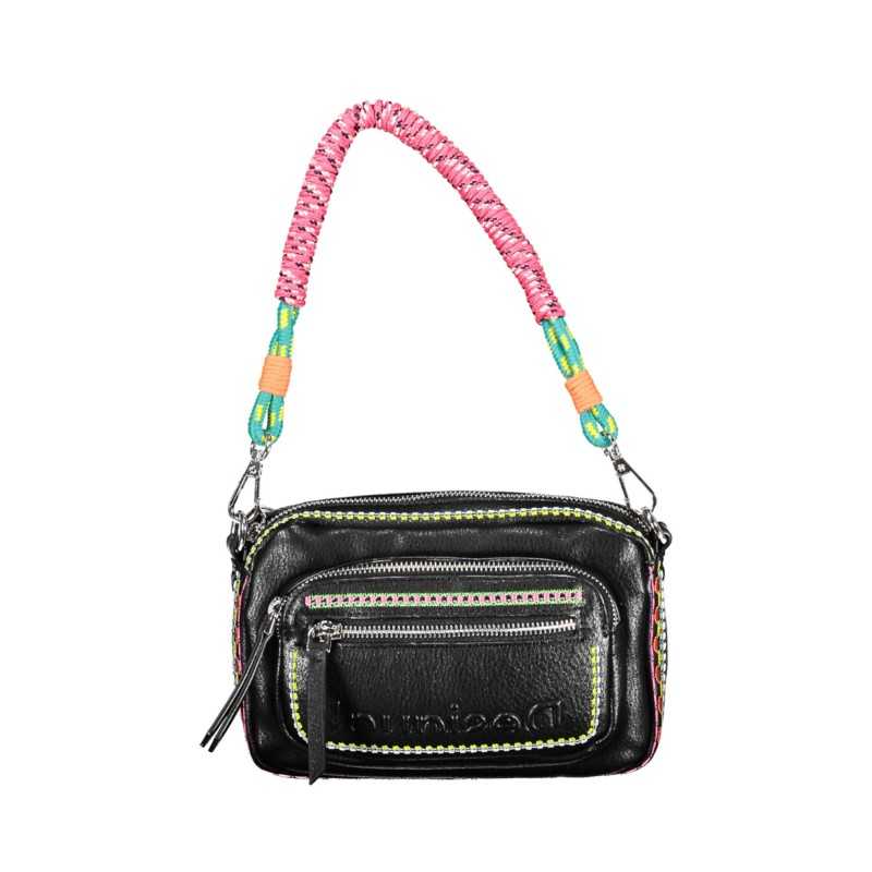 DESIGUAL BORSA DONNA NERO