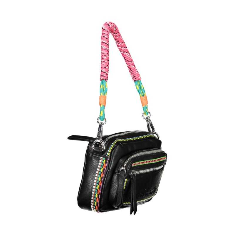 DESIGUAL BORSA DONNA NERO