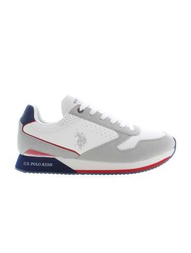 US POLO BEST PRICE WHITE MEN'S SPORT SHOES