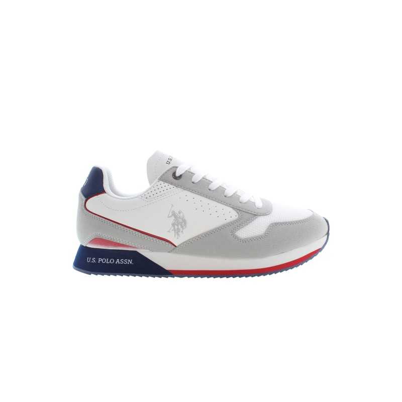 US POLO BEST PRICE WHITE MEN'S SPORT SHOES