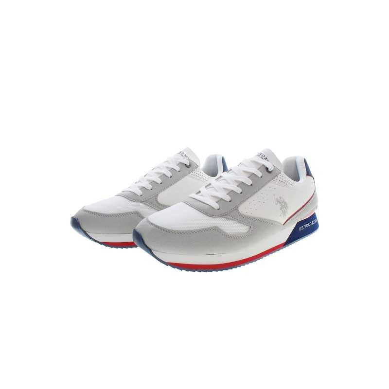 US POLO BEST PRICE WHITE MEN'S SPORT SHOES