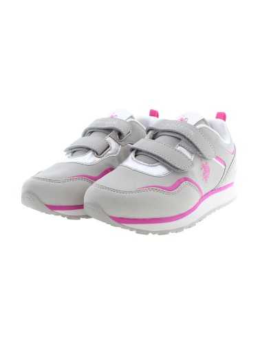 US POLO BEST PRICE GRAY GIRL SPORT SHOES